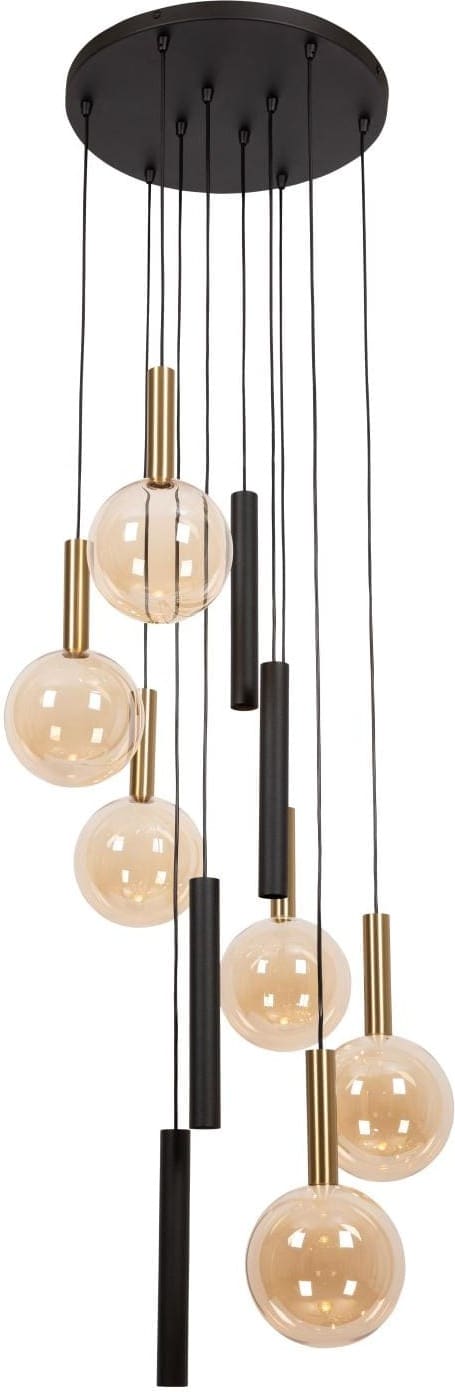 Josiane Hanglamp Ø55 cm - Zwart | Vibes Lucide Hanglamp 21441/10/62
