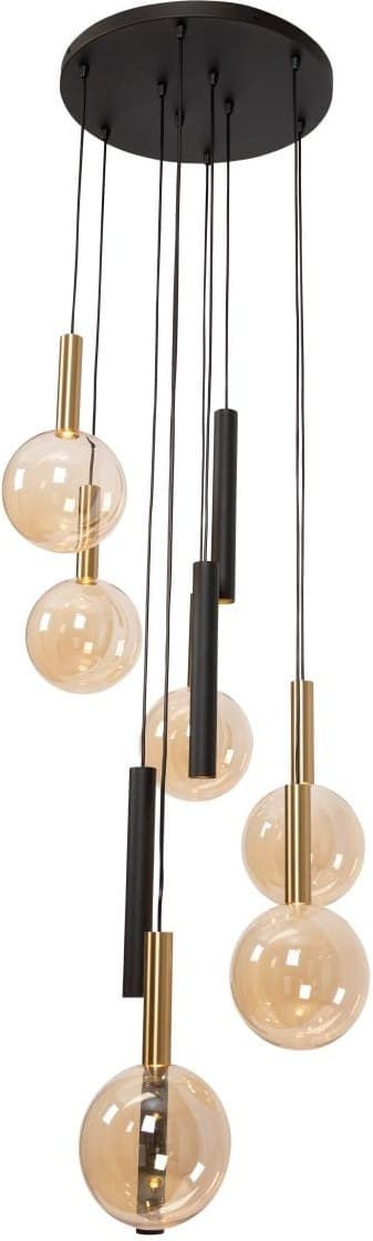 Josiane Hanglamp Ø55 cm - Zwart | Vibes Lucide Hanglamp 21441/10/62