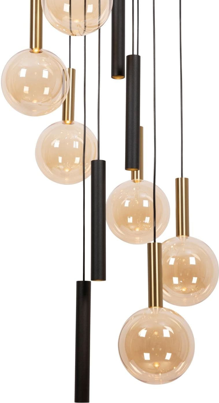 Josiane Hanglamp Ø55 cm - Zwart | Vibes Lucide Hanglamp 21441/10/62