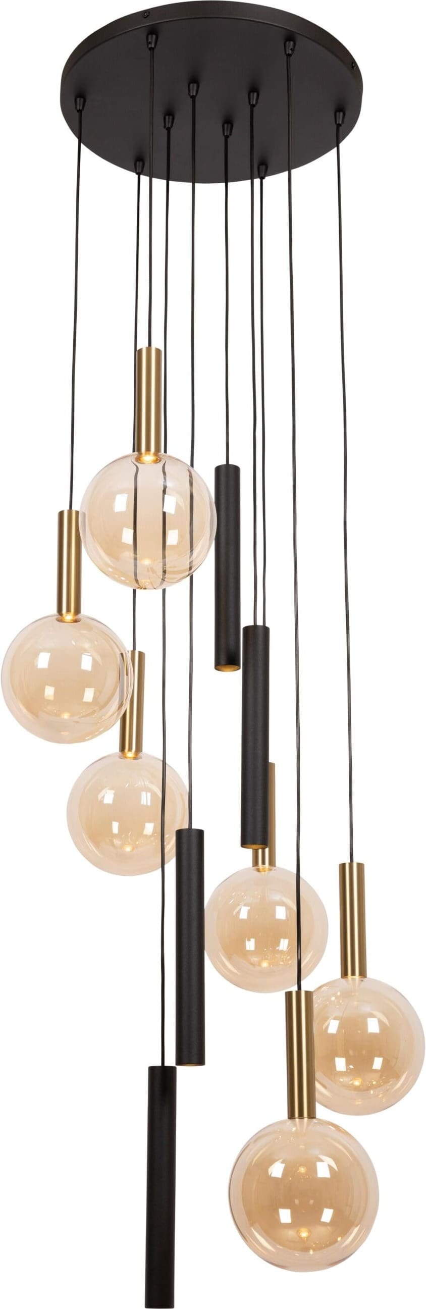 Josiane Hanglamp Ø55 cm - Zwart | Vibes Lucide Hanglamp 21441/10/62