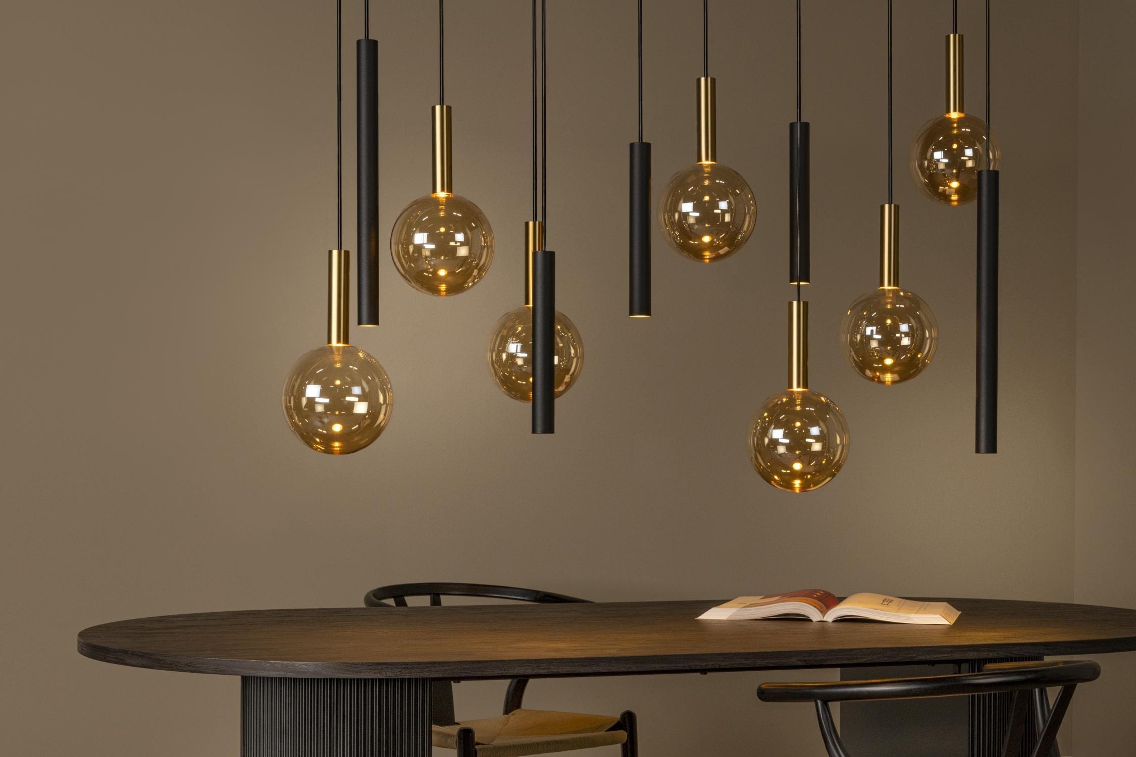 Josiane Hanglamp - Zwart | Vibes Lucide Hanglamp 21441/12/62