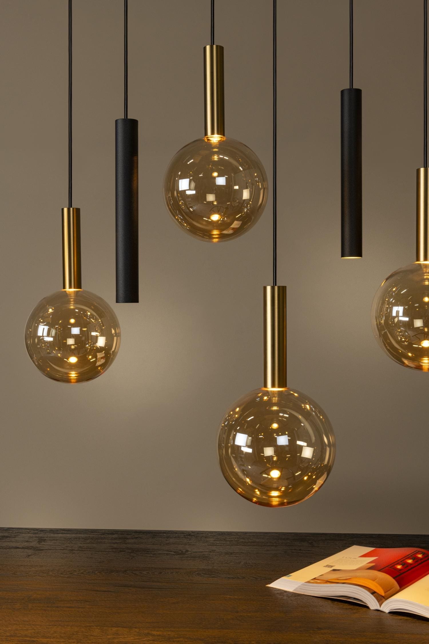 Josiane Hanglamp - Zwart | Vibes Lucide Hanglamp 21441/12/62