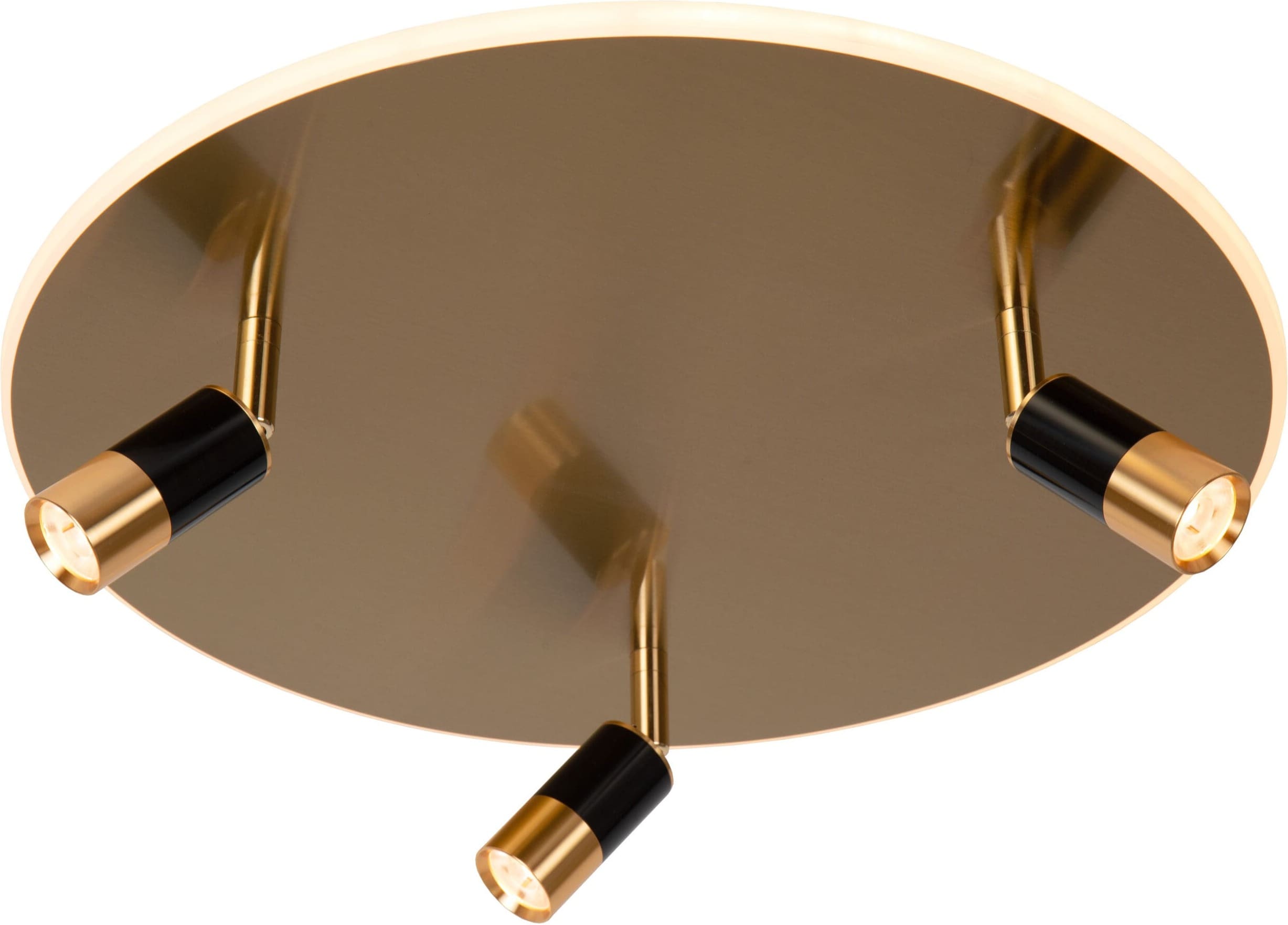 Jubel Plafonnière Ø48 cm Led Cct - Mat Goud / Messing Lucide Plafondlamp 71101/48/02