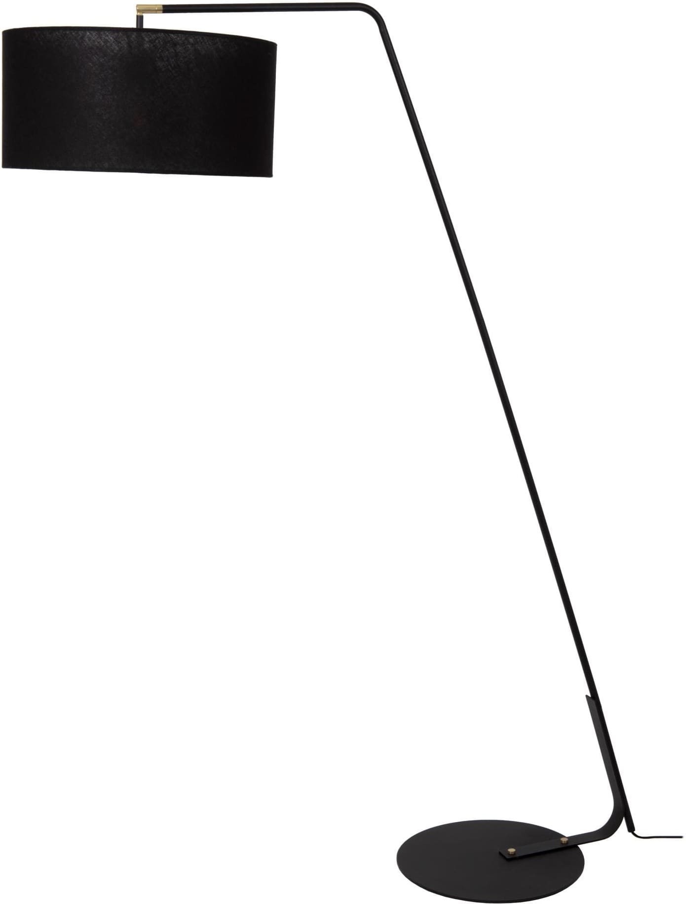 Kelso Vloerlamp - Zwart Lucide Vloerlamp 44719/81/30