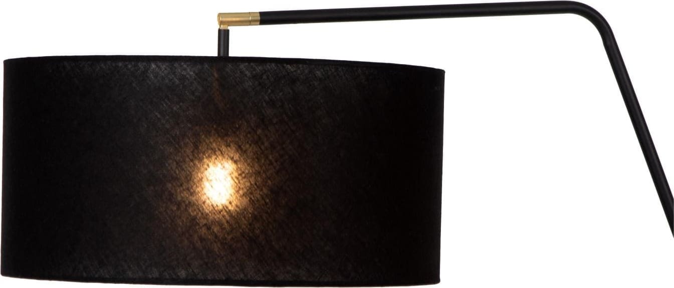 Kelso Vloerlamp - Zwart Lucide Vloerlamp 44719/81/30