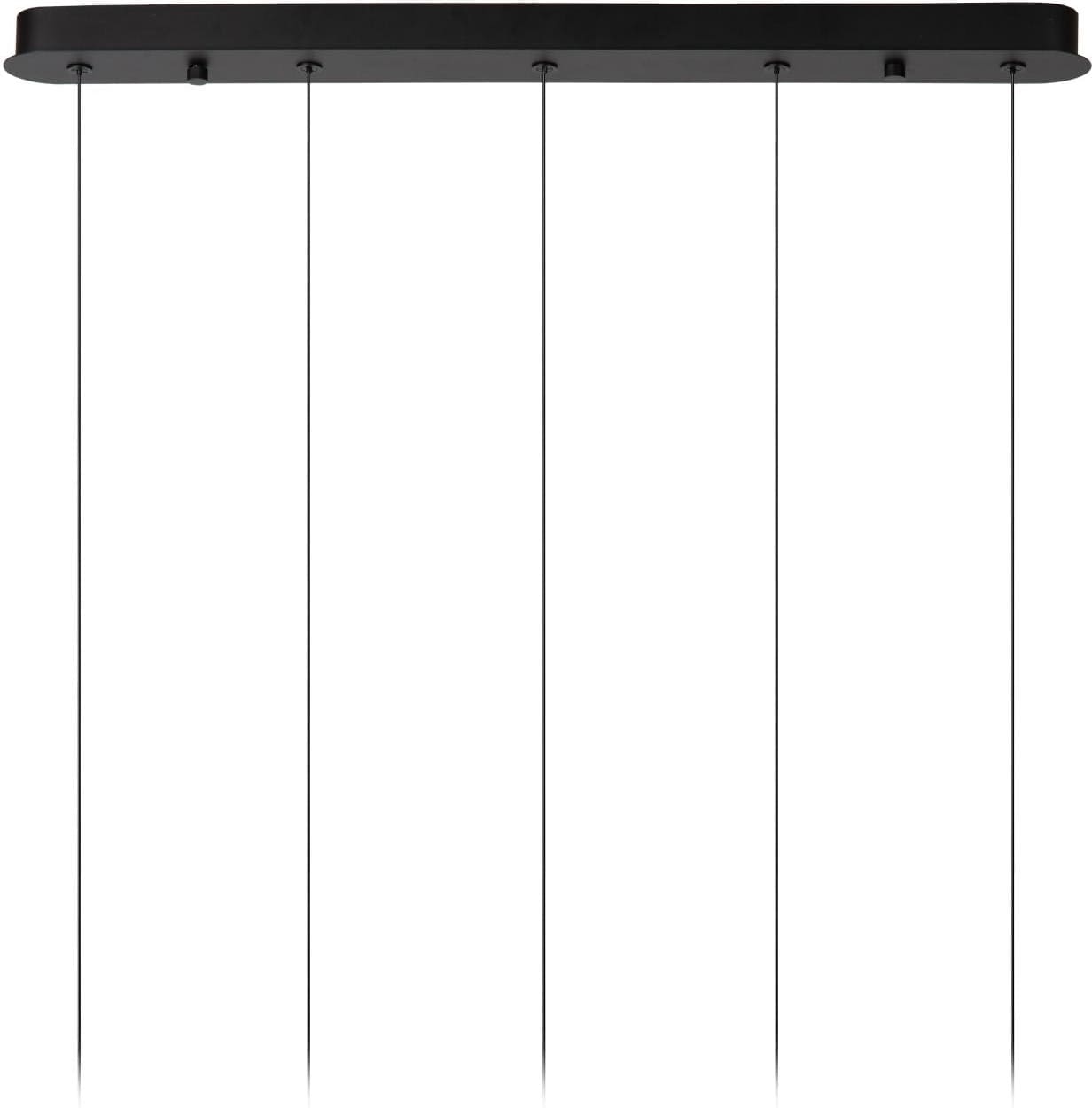 Kligande Hanglamp Led Dimb. - Zwart Lucide Hanglamp 13496/35/30