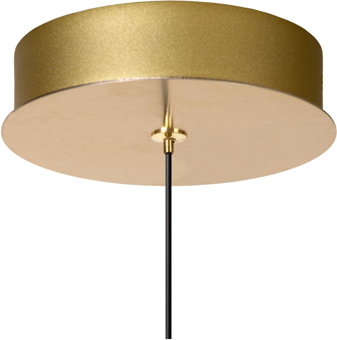 Kligande Hanglamp Ø13 cm Led - Mat Goud / Messing Lucide Hanglamp 13496/07/02