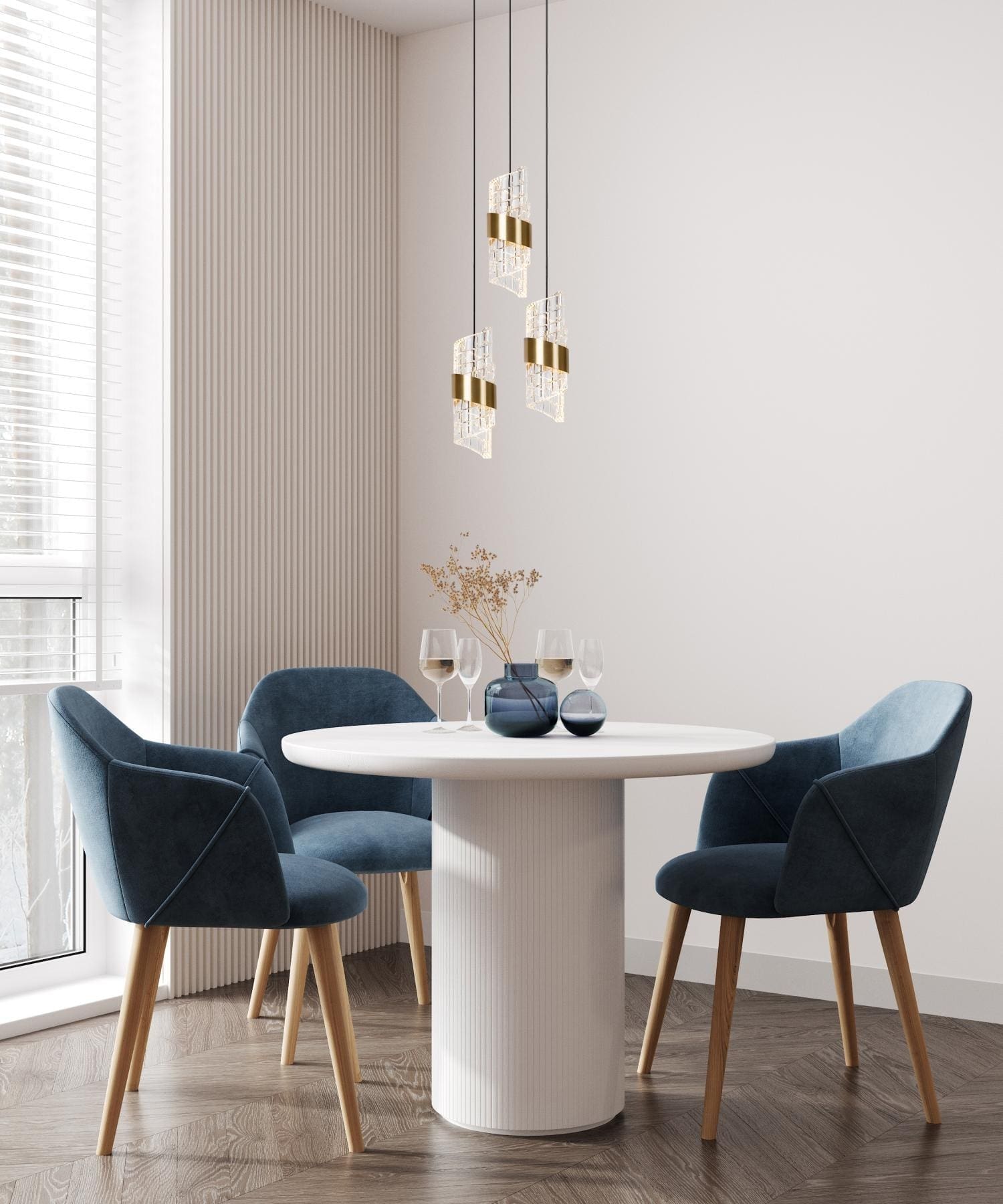Kligande Hanglamp Ø25 cm Led Dimb. - Mat Goud / Messing Lucide Hanglamp 13496/21/02