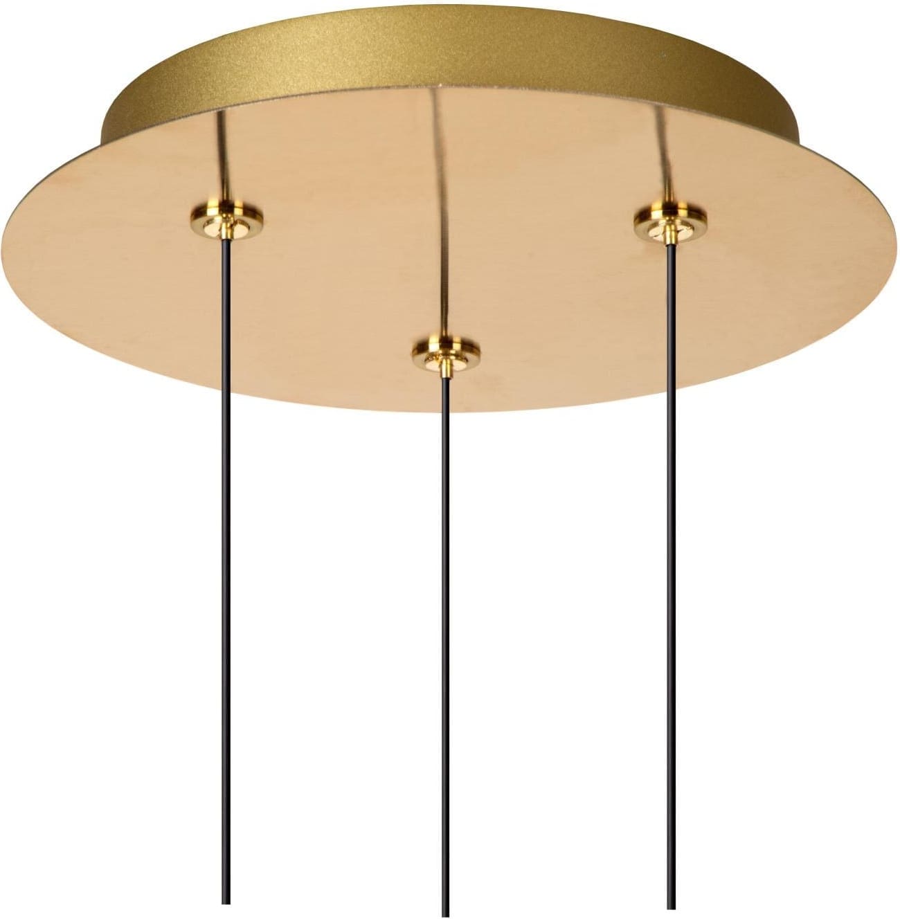 Kligande Hanglamp Ø25 cm Led Dimb. - Mat Goud / Messing Lucide Hanglamp 13496/21/02