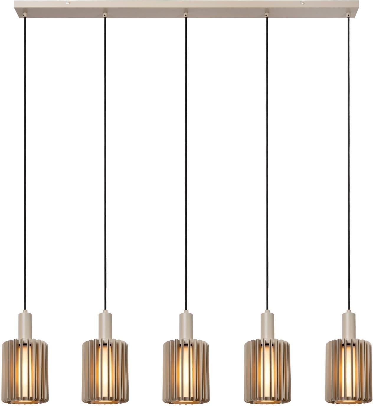 Lambres Hanglamp - Taupe Lucide Hanglamp 45410/05/41
