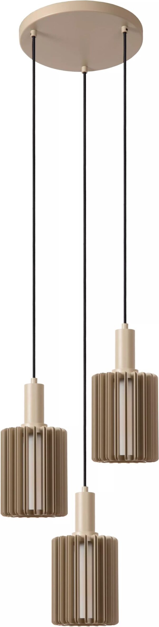 Lambres Hanglamp - Taupe Lucide Hanglamp 45410/13/41