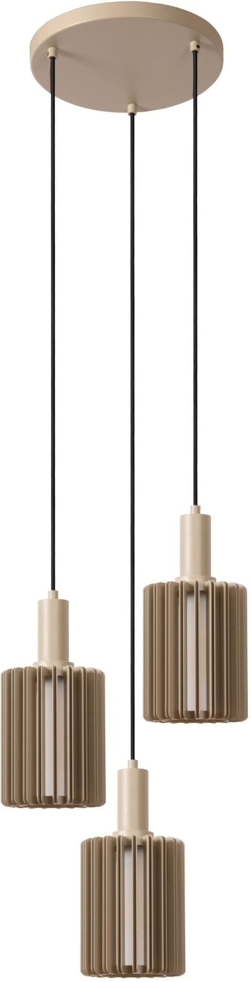 Lambres Hanglamp - Taupe Lucide Hanglamp 45410/13/41
