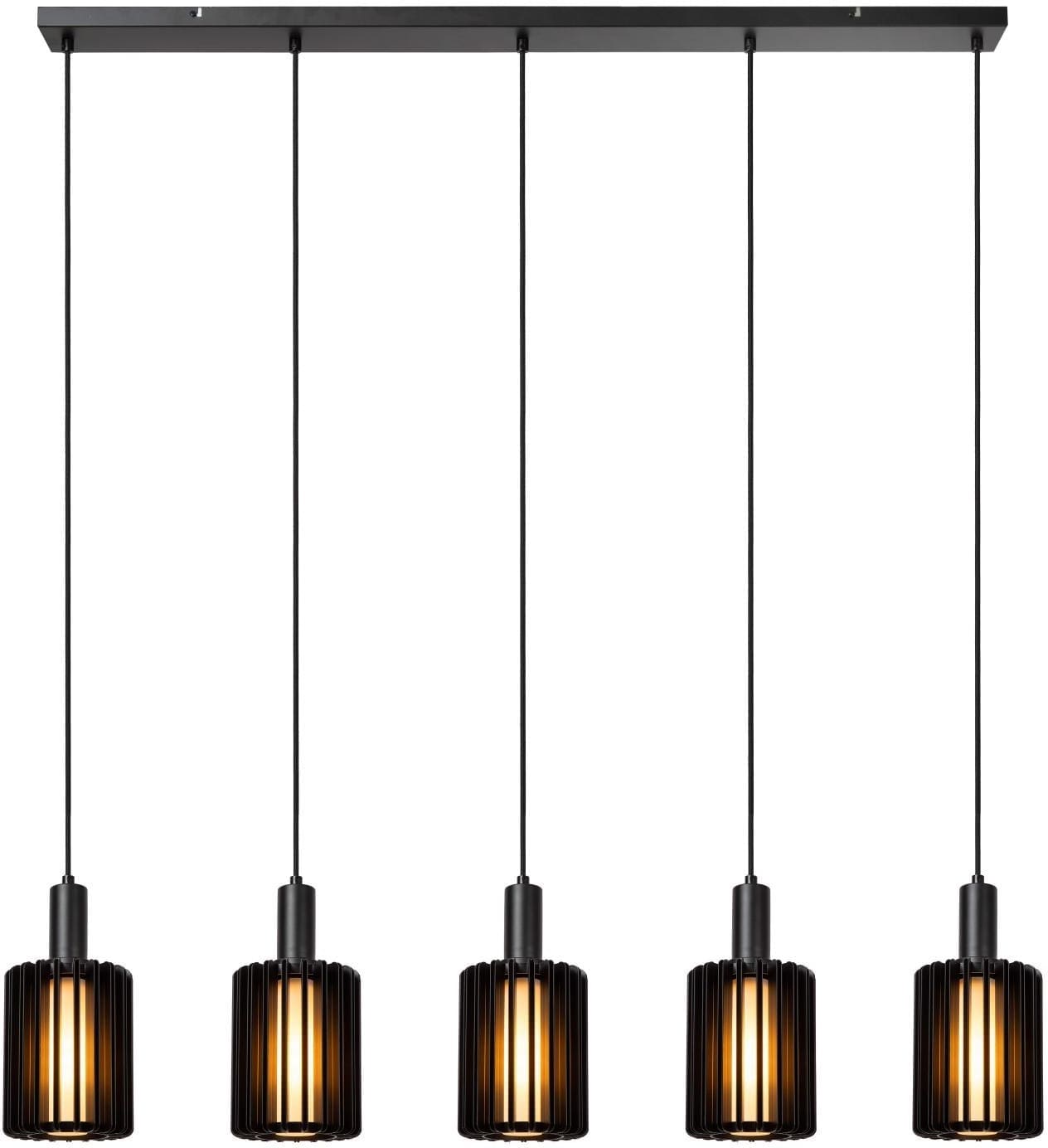 Lambres Hanglamp - Zwart Lucide Hanglamp 45410/05/30