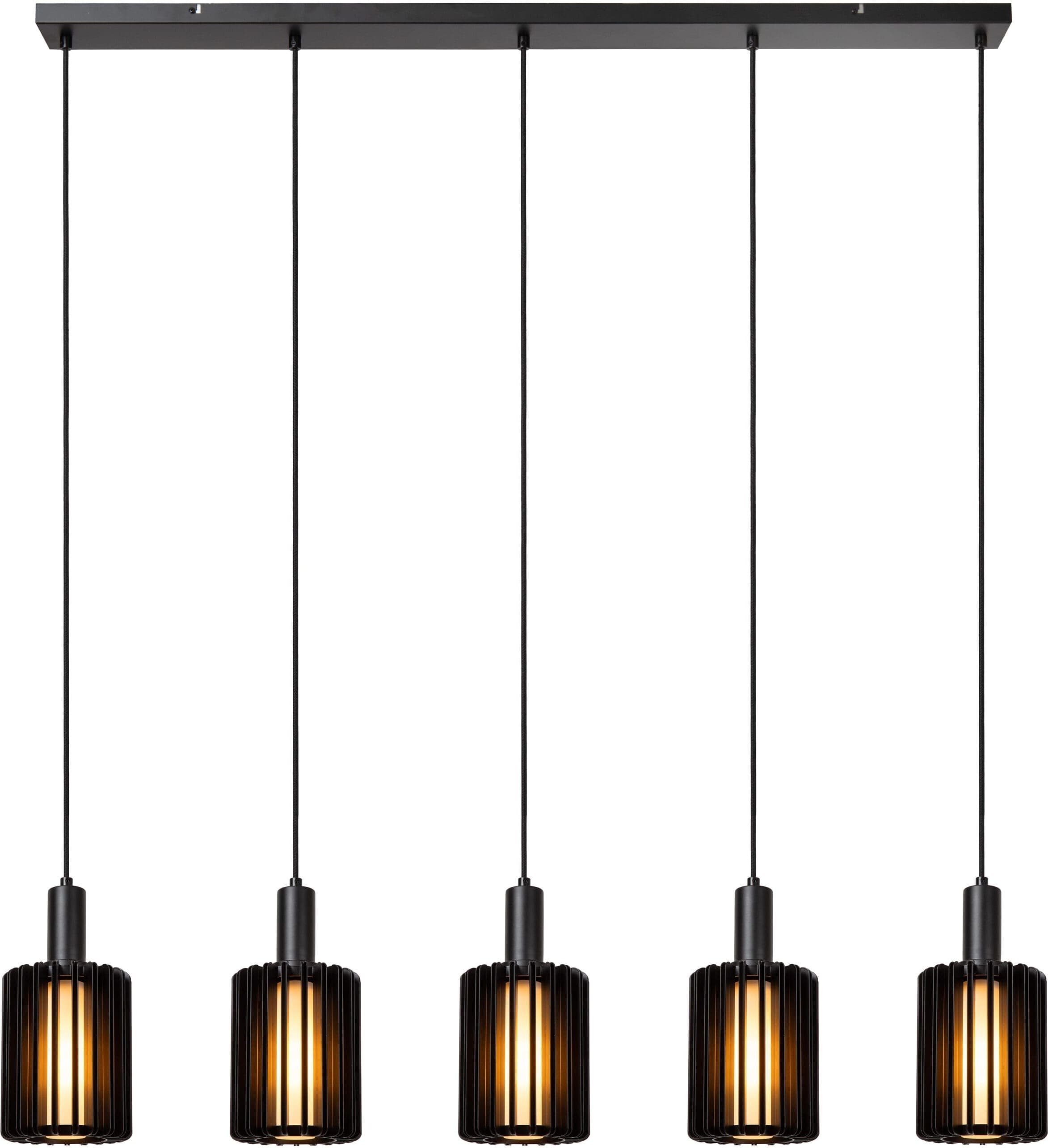 Lambres Hanglamp - Zwart Lucide Hanglamp 45410/05/30