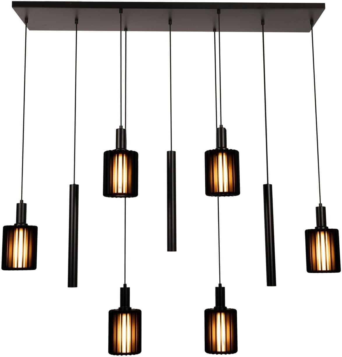 Lambres Hanglamp - Zwart Lucide Hanglamp 45410/09/30
