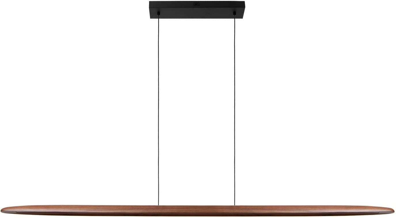 Langholt Hanglamp Led Dimb. Cct - Licht Hout | Vibes Lucide Hanglamp 01402/28/72