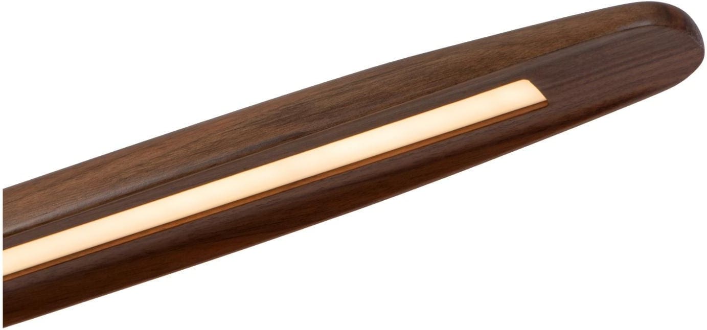 Langholt Hanglamp Led Dimb. Cct - Licht Hout | Vibes Lucide Hanglamp 01402/28/72