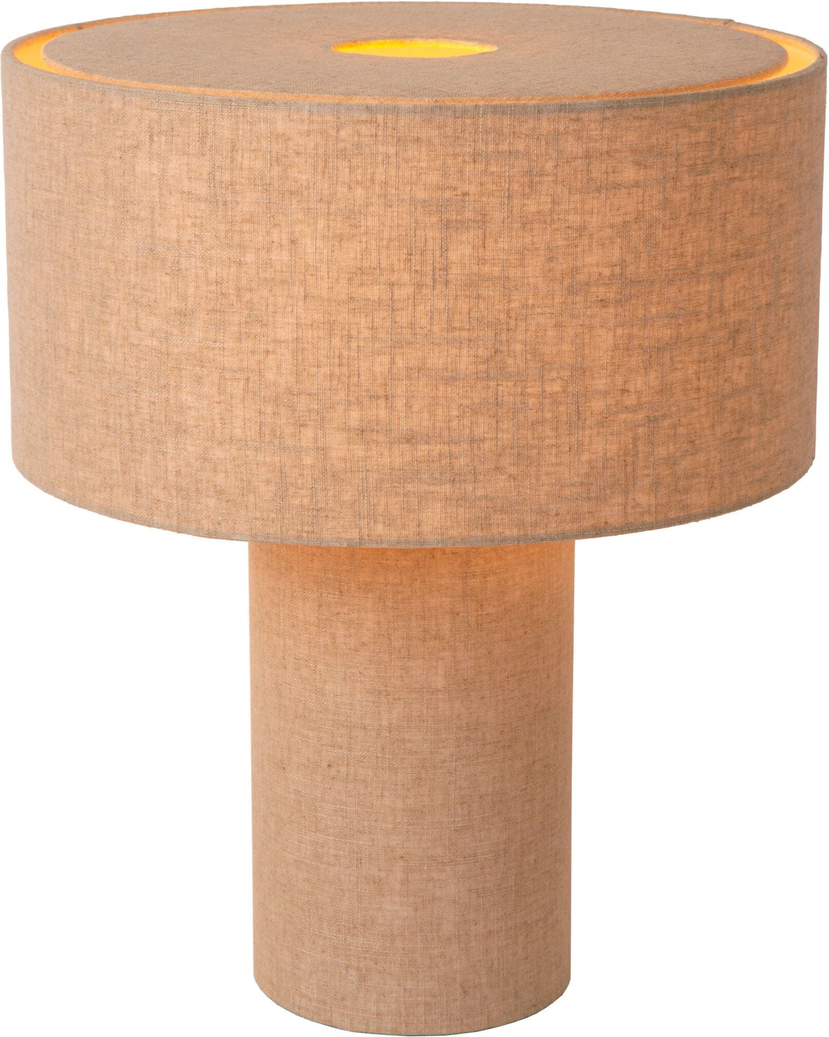 Leeroy Tafellamp - Taupe Lucide Tafellamp 03548/52/41