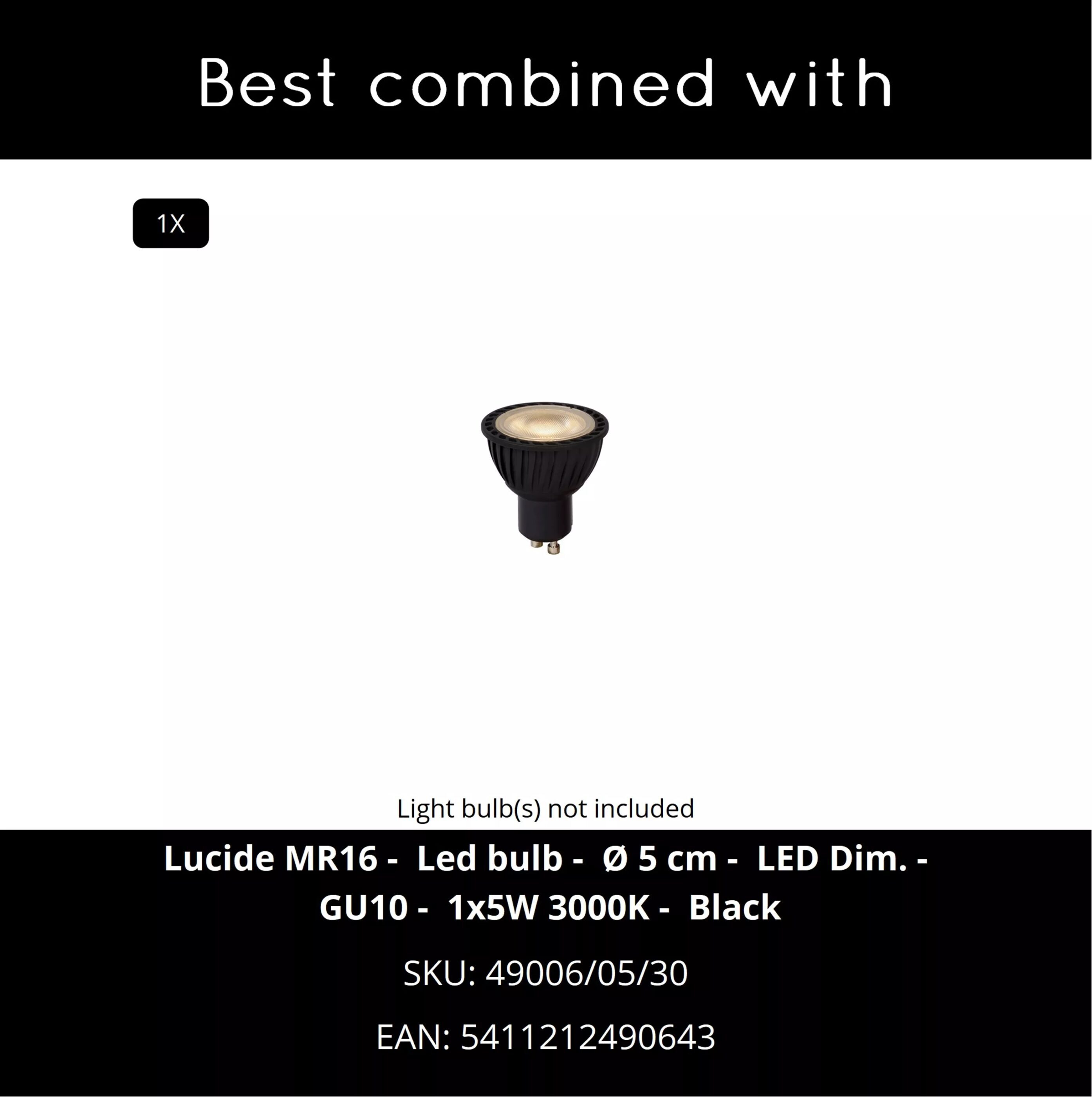 Lesley Leeslamp - Taupe Lucide Vloerlamp 03725/01/41