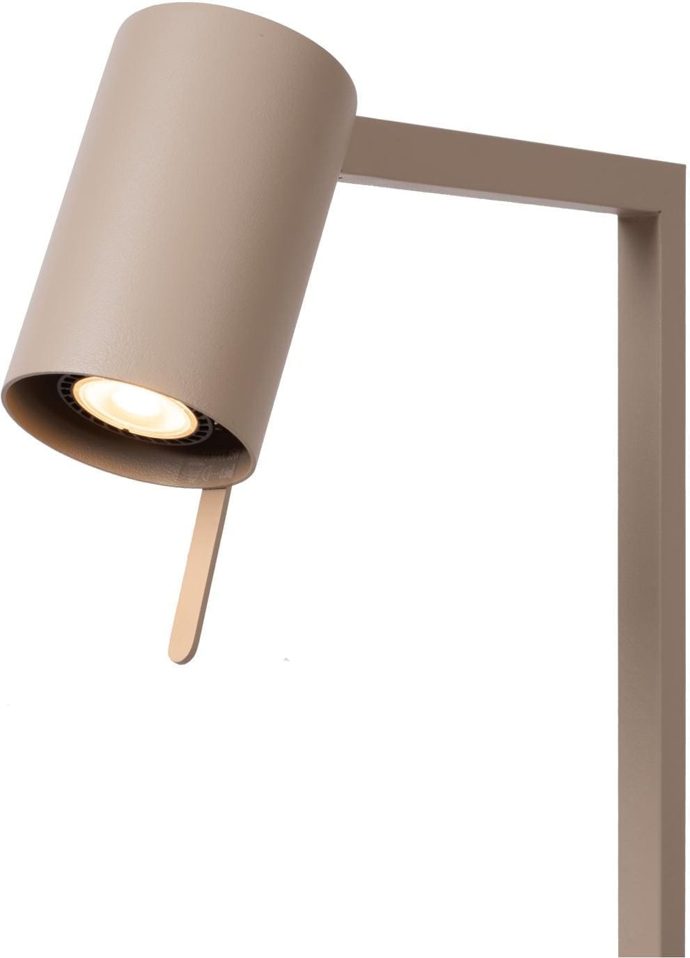 Lesley Leeslamp - Taupe Lucide Vloerlamp 03725/01/41