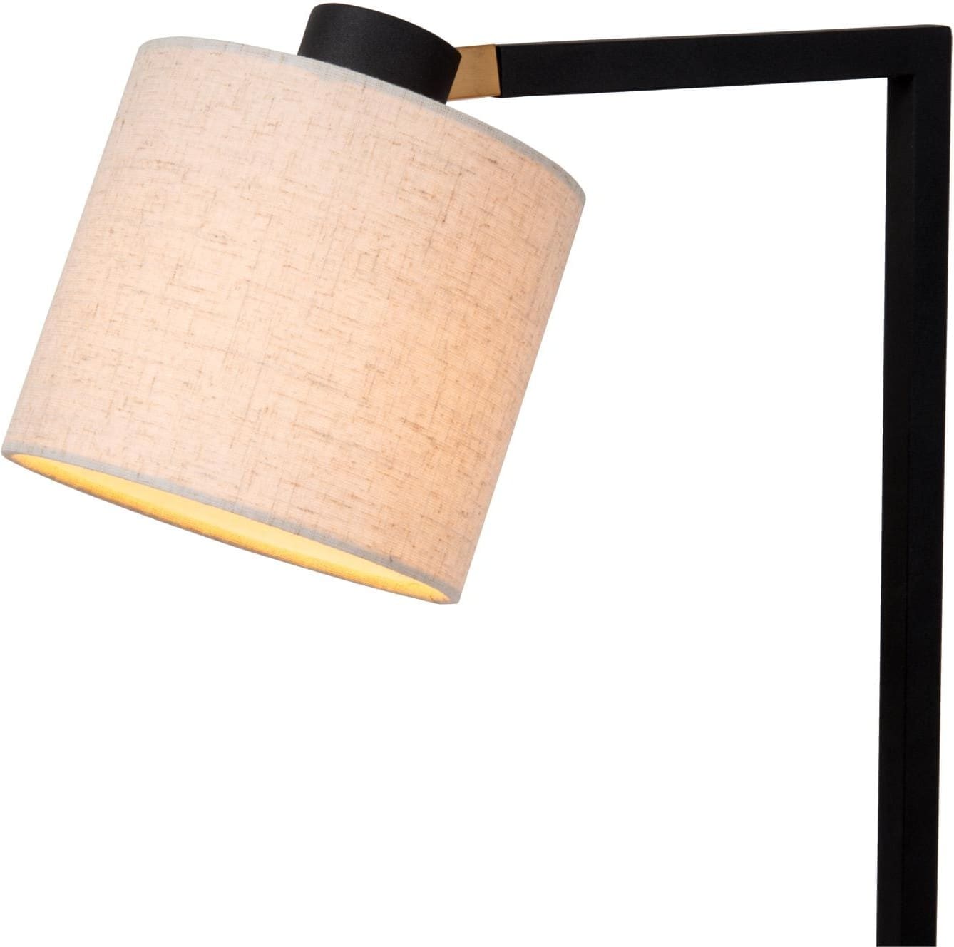 Lesley Vloerlamp - Zwart Lucide Vloerlamp 03750/81/30