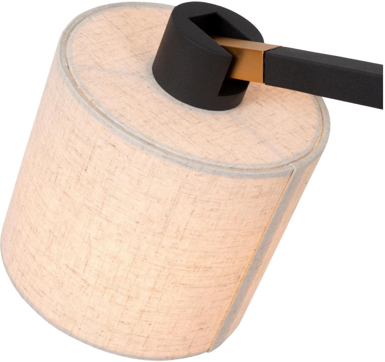 Lesley Vloerlamp - Zwart Lucide Vloerlamp 03750/81/30
