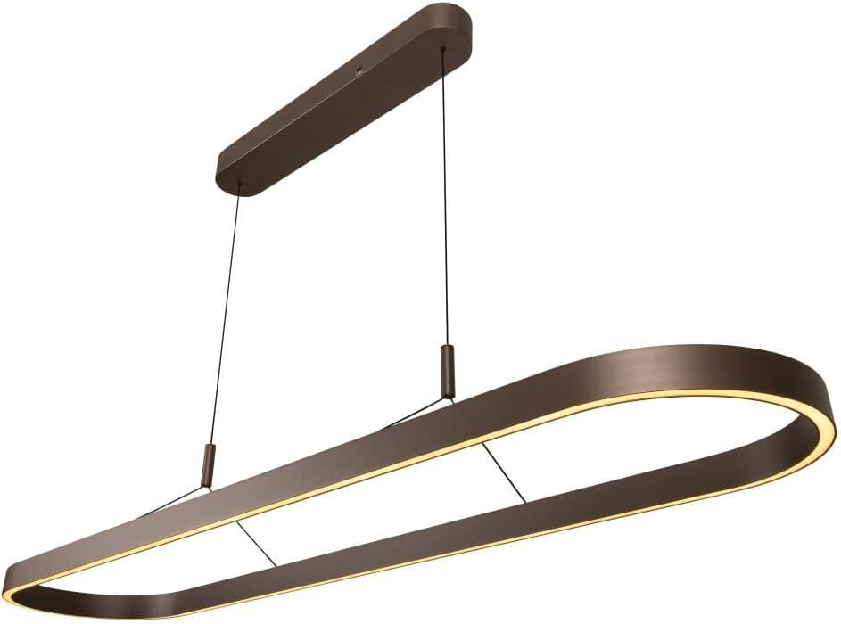 Liane Hanglamp Led Dimb. Cct - Roest Bruin | Vibes Lucide Hanglamp 46404/99/97