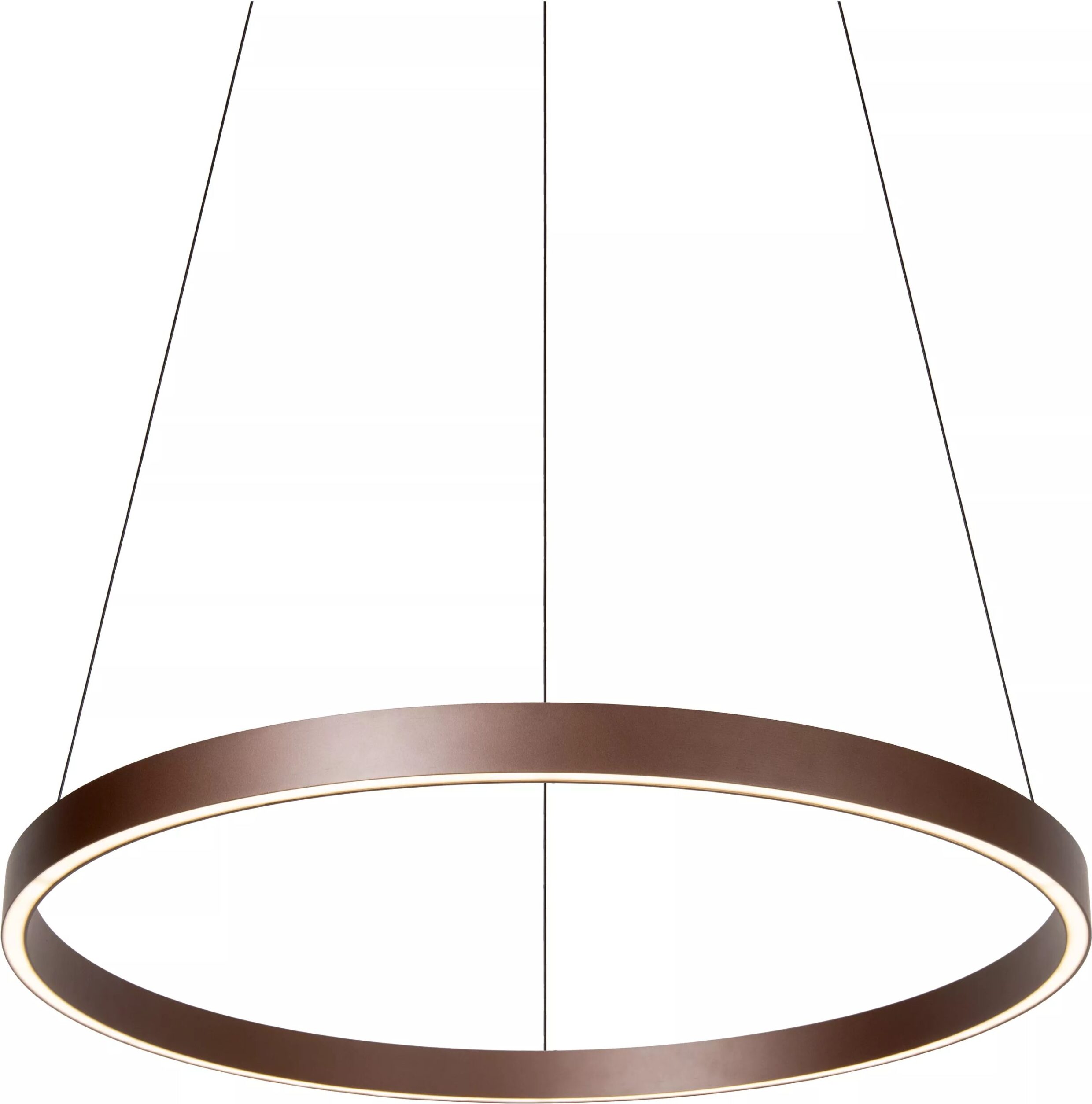 Liane Hanglamp Ø80 cm Led Dimb. Cct - Roest Bruin | Vibes Lucide Hanglamp 46404/80/97