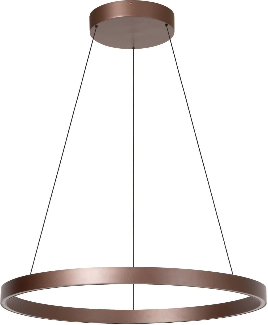 Liane Hanglamp Ø80 cm Led Dimb. Cct - Roest Bruin | Vibes Lucide Hanglamp 46404/80/97