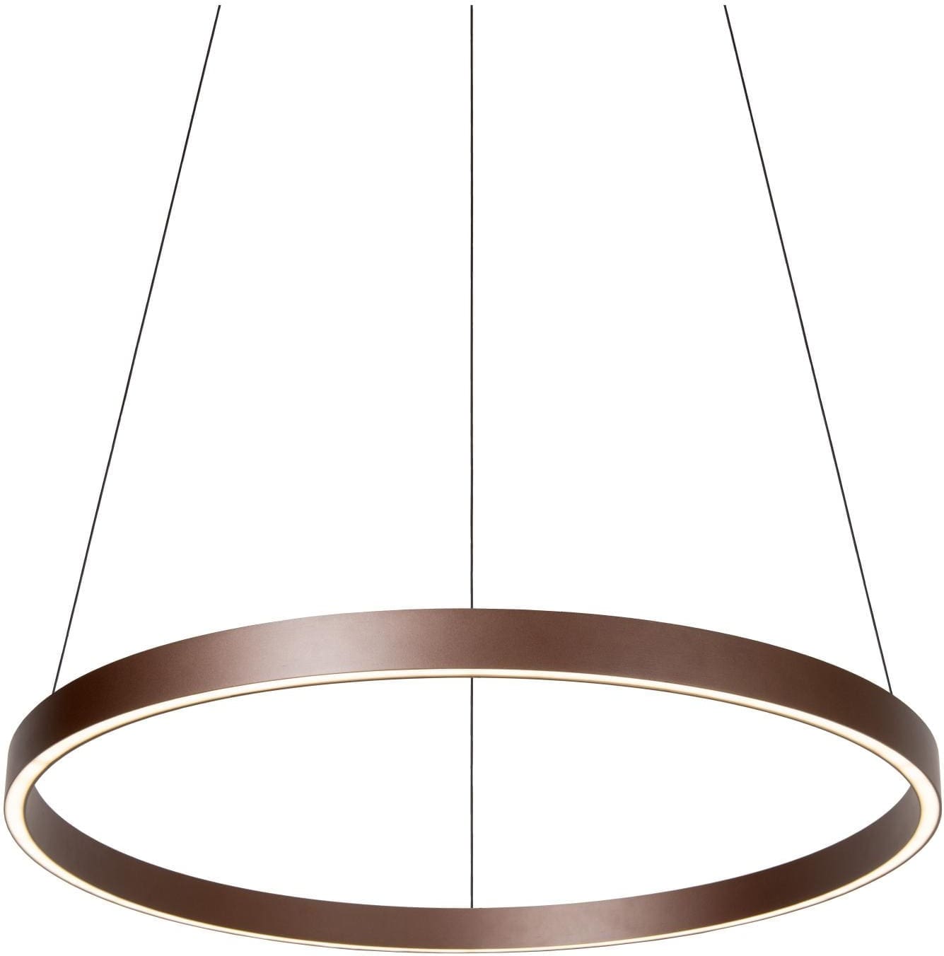 Liane Hanglamp Ø80 cm Led Dimb. Cct - Roest Bruin | Vibes Lucide Hanglamp 46404/80/97