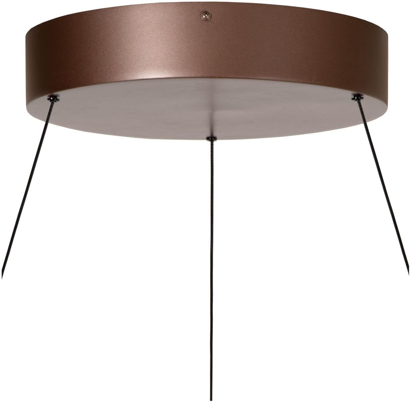 Liane Hanglamp Ø80 cm Led Dimb. Cct - Roest Bruin | Vibes Lucide Hanglamp 46404/80/97