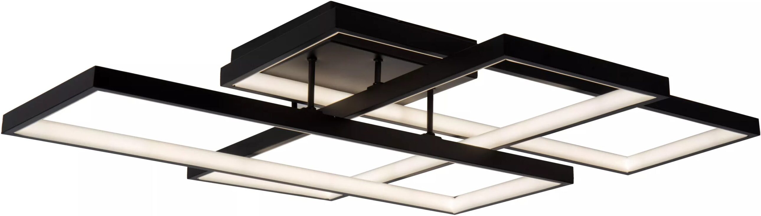 Lokero Plafonnière Led Dimb. Cct - Zwart Lucide Plafondlamp 78101/60/30