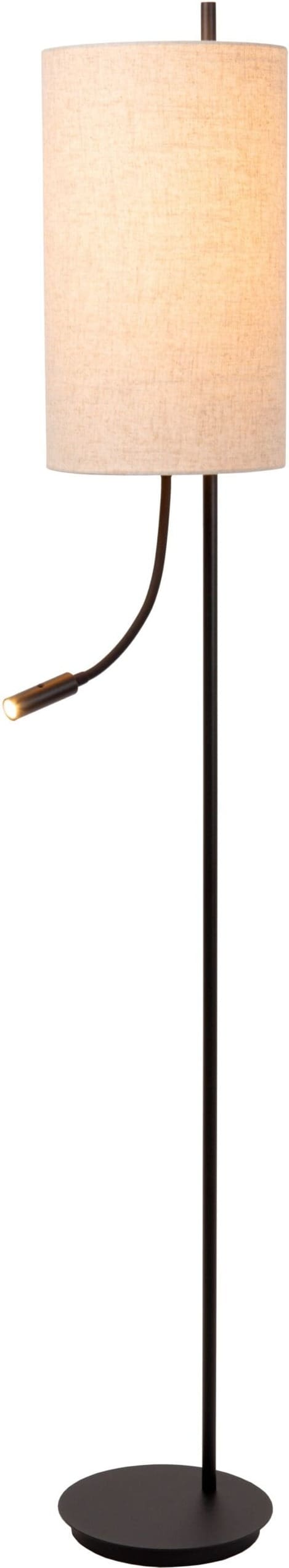 Magic Vloerlamp Ø24 cm - Zwart Lucide Vloerlamp 68711/82/30