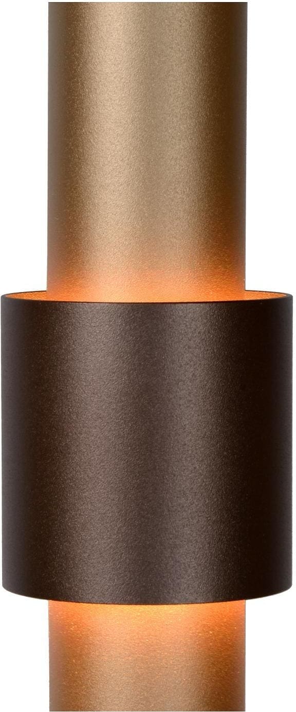 Margary Hanglamp Ø28 cm Led Dimb. - Koffie Lucide Hanglamp 24402/15/96