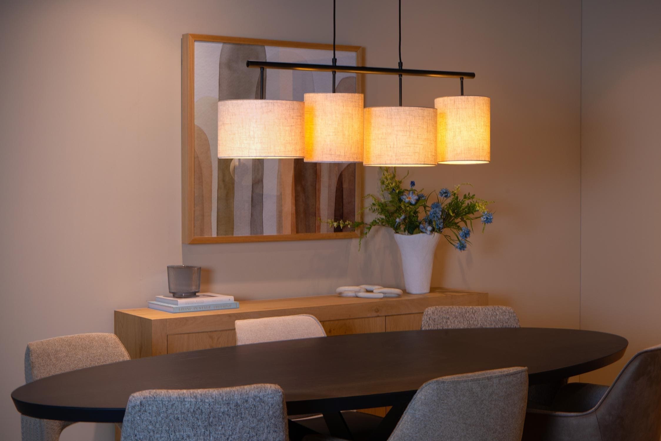 Maya Hanglamp - Beige Lucide Hanglamp 45409/04/38