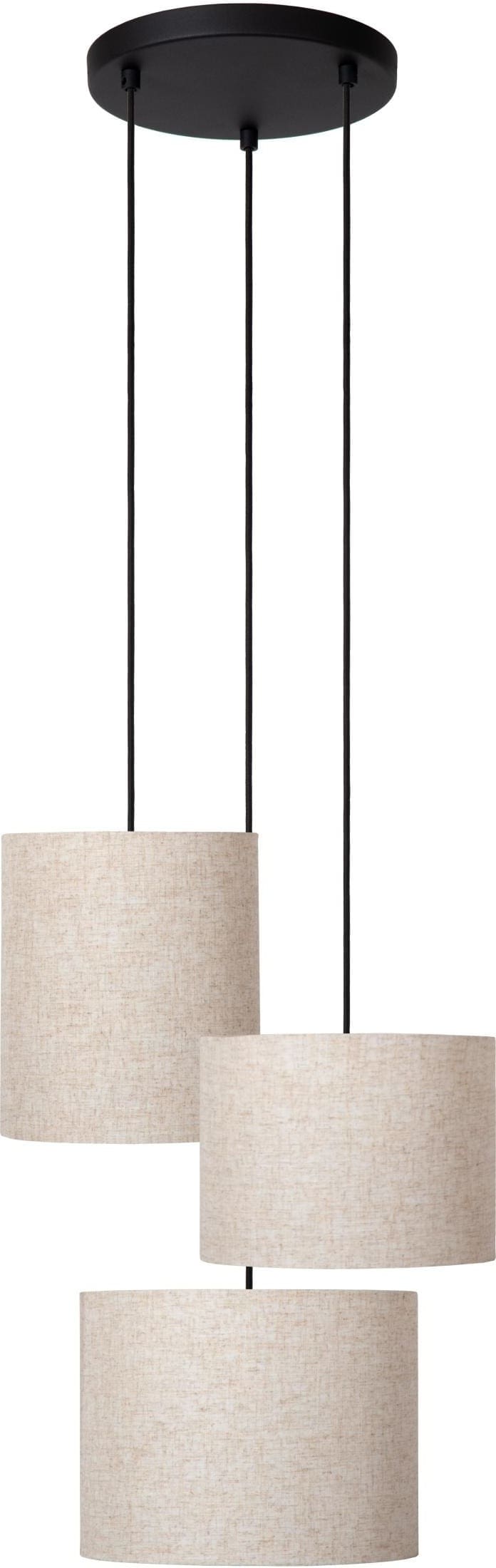 Maya Hanglamp Ø46 cm - Beige Lucide Hanglamp 45409/13/38