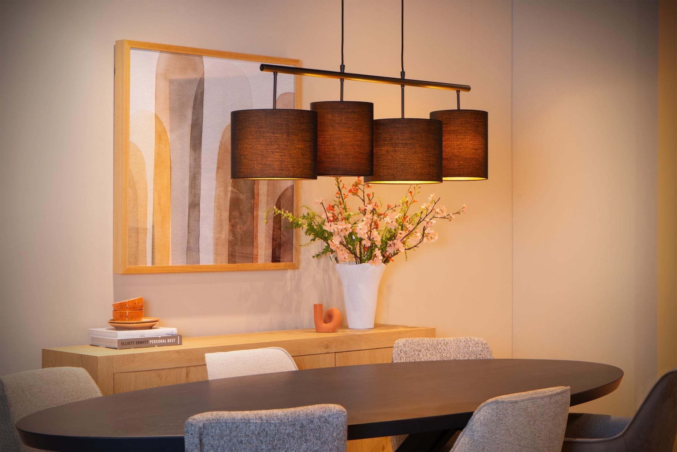 Maya Hanglamp - Zwart Lucide Hanglamp 45409/04/30