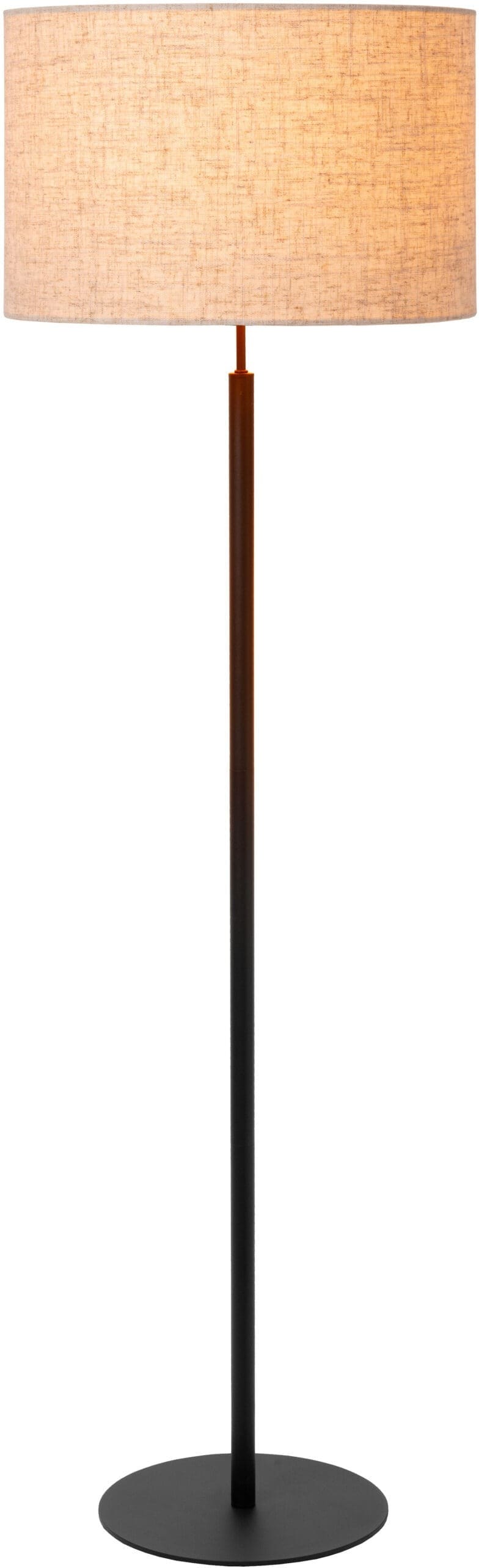 Maya Vloerlamp Ø45 cm - Beige Lucide Vloerlamp 45709/81/38