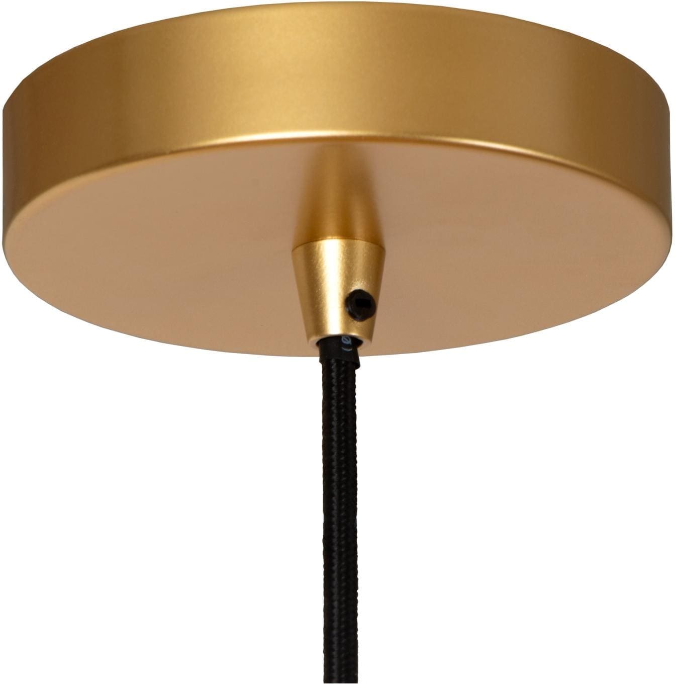 Mesh Hanglamp Ø85 cm - Mat Goud / Messing Lucide Hanglamp 21423/88/02