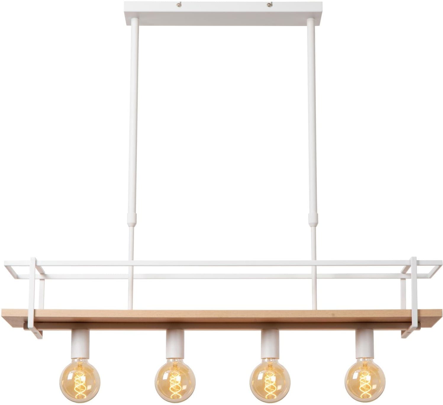 Milonga Hanglamp - Wit Lucide Hanglamp 21432/04/31