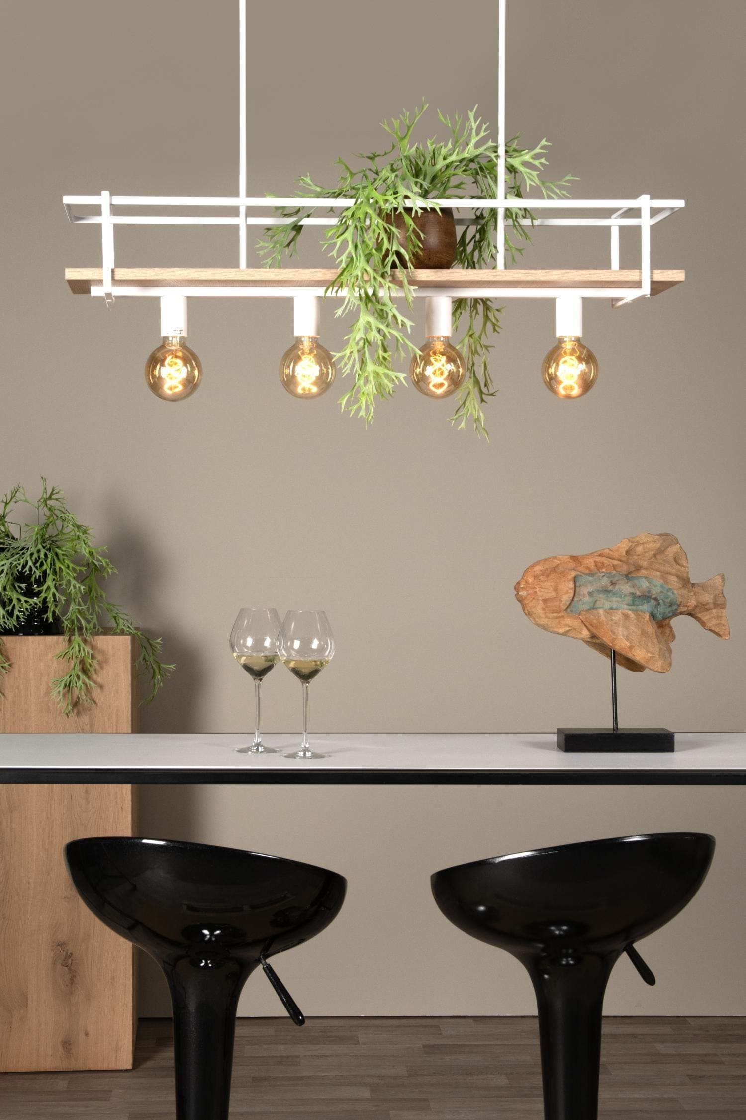 Milonga Hanglamp - Wit Lucide Hanglamp 21432/04/31