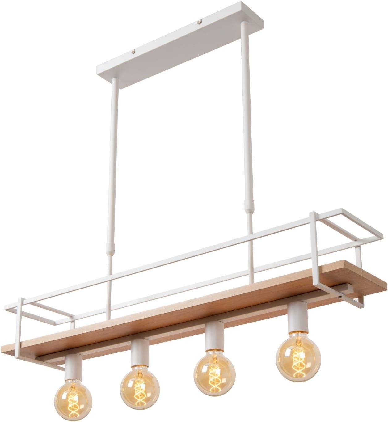 Milonga Hanglamp - Wit Lucide Hanglamp 21432/04/31