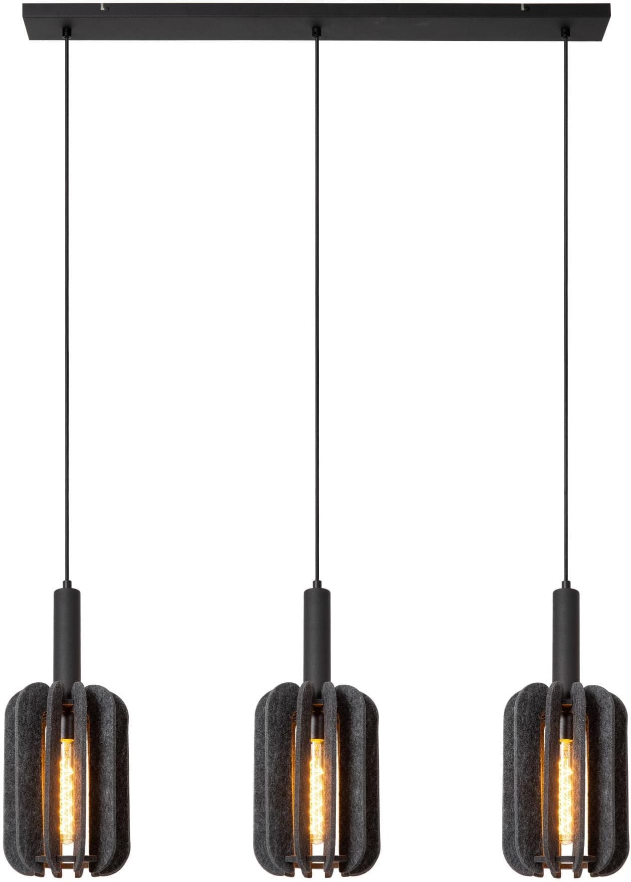 Rafal Hanglamp - Grijs Lucide Hanglamp 45492/03/36