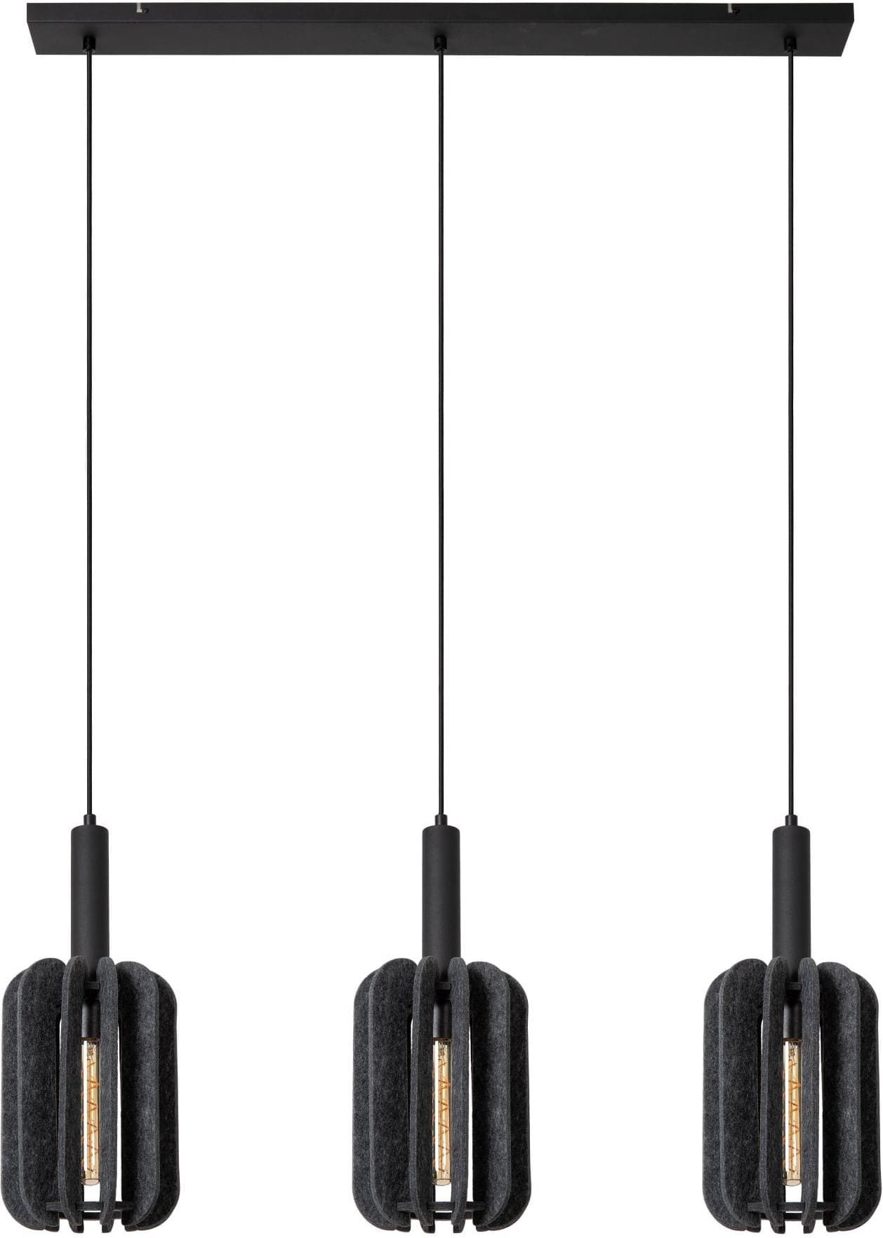 Rafal Hanglamp - Grijs Lucide Hanglamp 45492/03/36