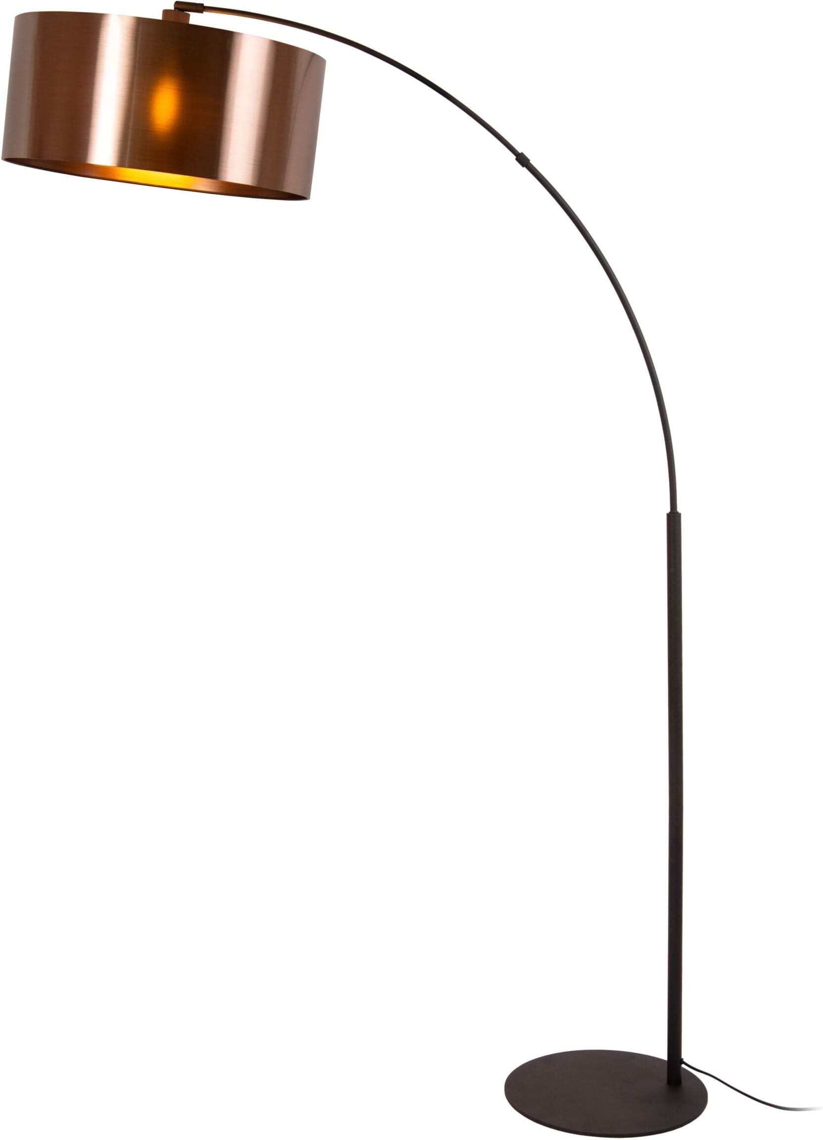 Rankos Booglamp - Zwart Lucide Vloerlamp 05747/81/30