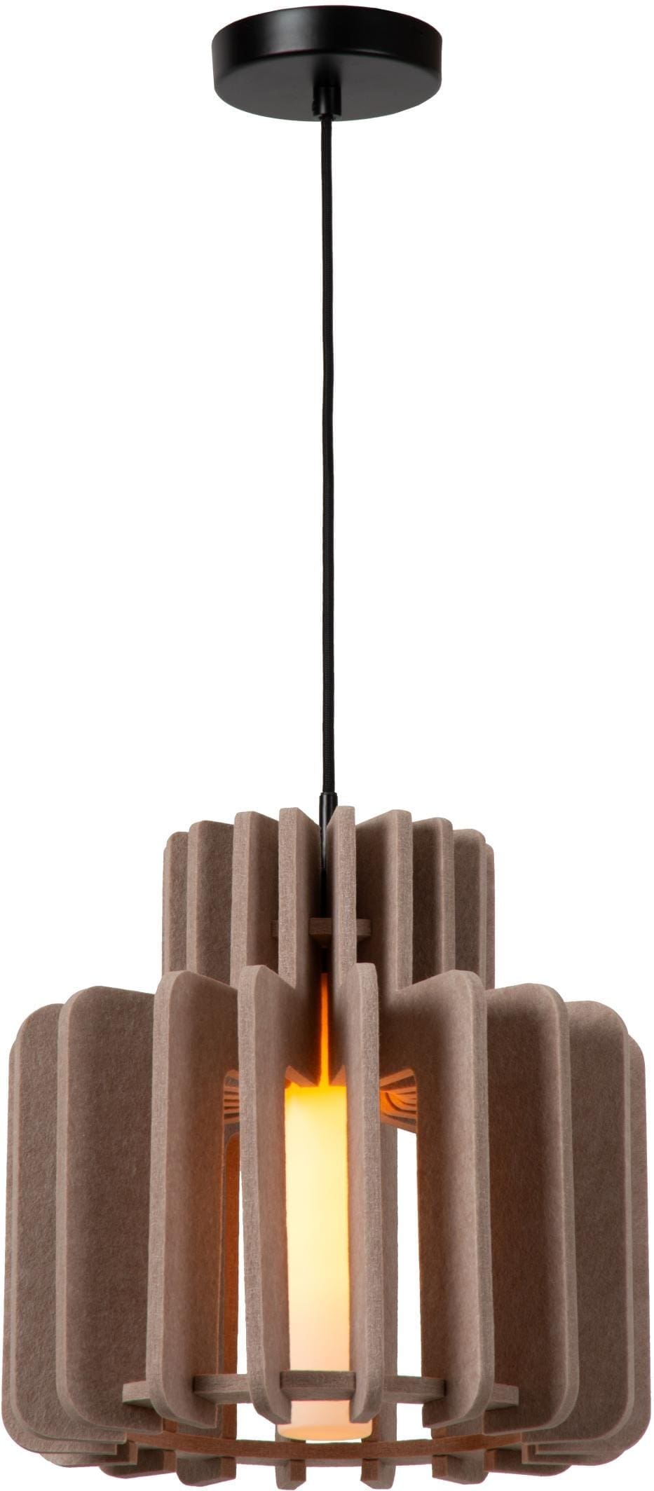 Rollo Hanglamp - Taupe Lucide Hanglamp 45491/31/41