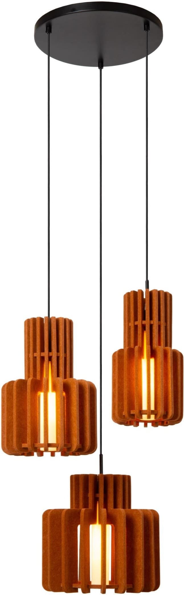 Rollo Hanglamp - Terracotta Lucide Hanglamp 45491/13/55