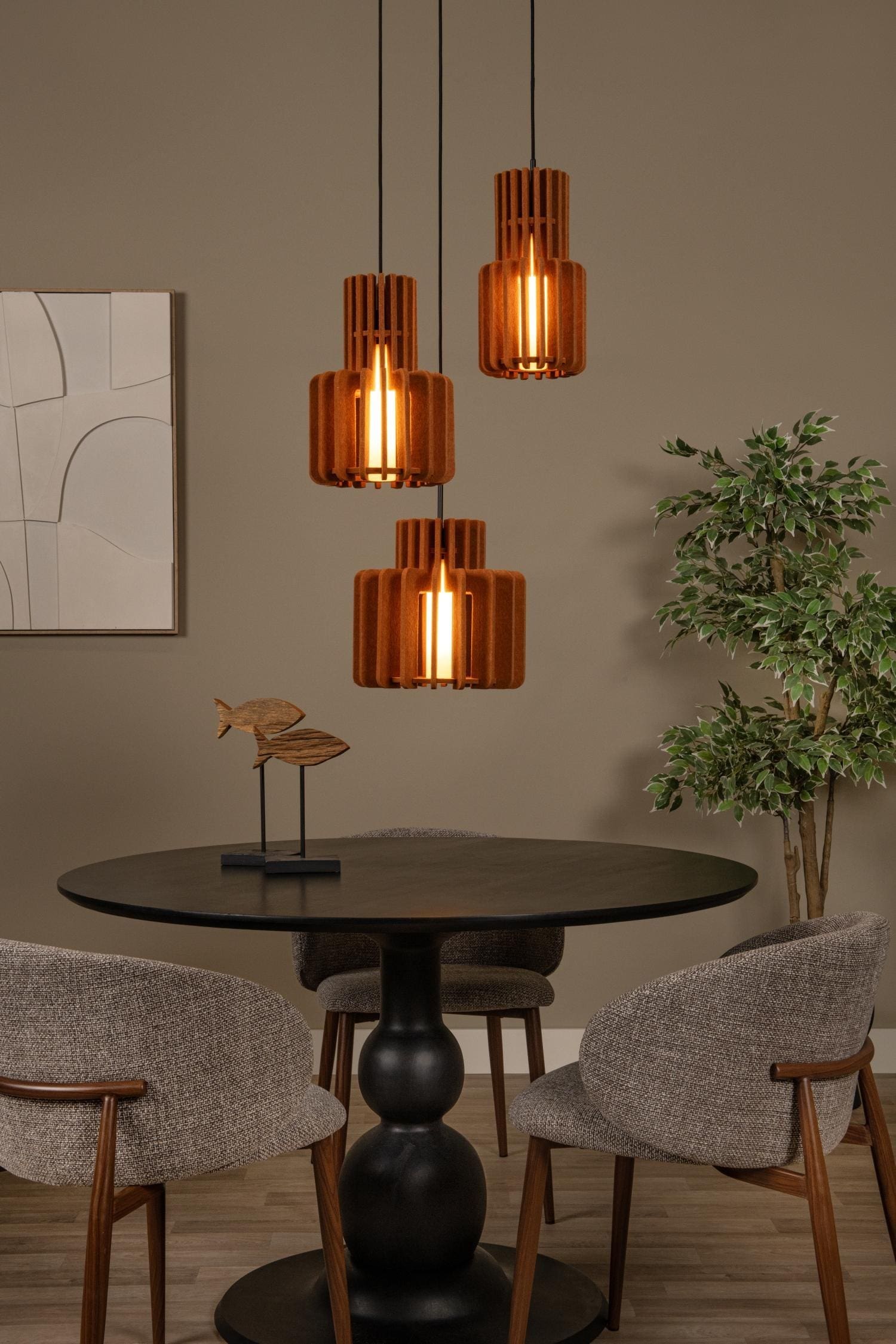 Rollo Hanglamp - Terracotta Lucide Hanglamp 45491/13/55