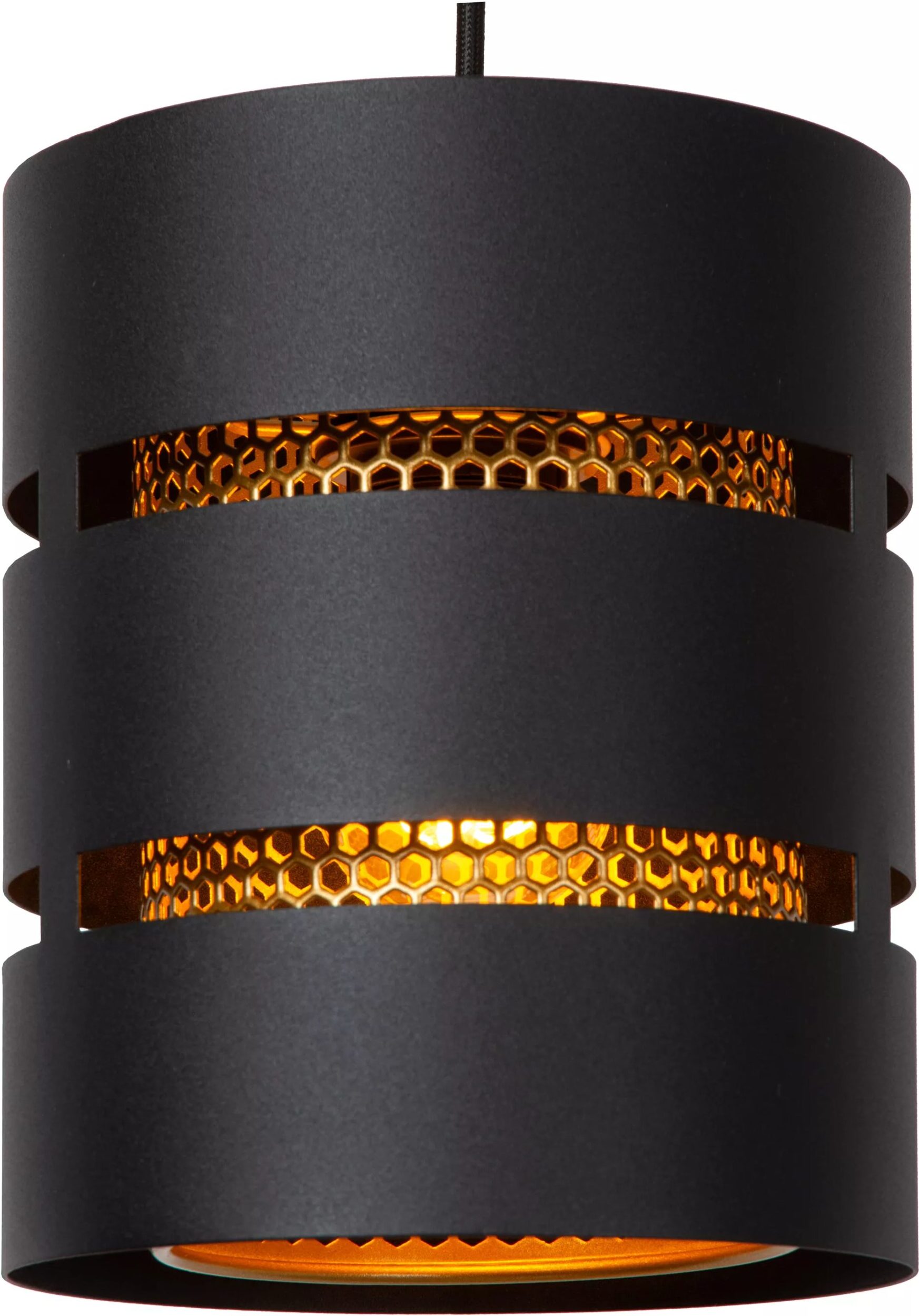 Rosas Hanglamp Ø43 cm - Zwart Lucide Hanglamp 21433/13/30