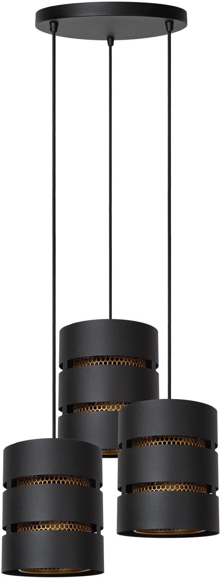 Rosas Hanglamp Ø43 cm - Zwart Lucide Hanglamp 21433/13/30